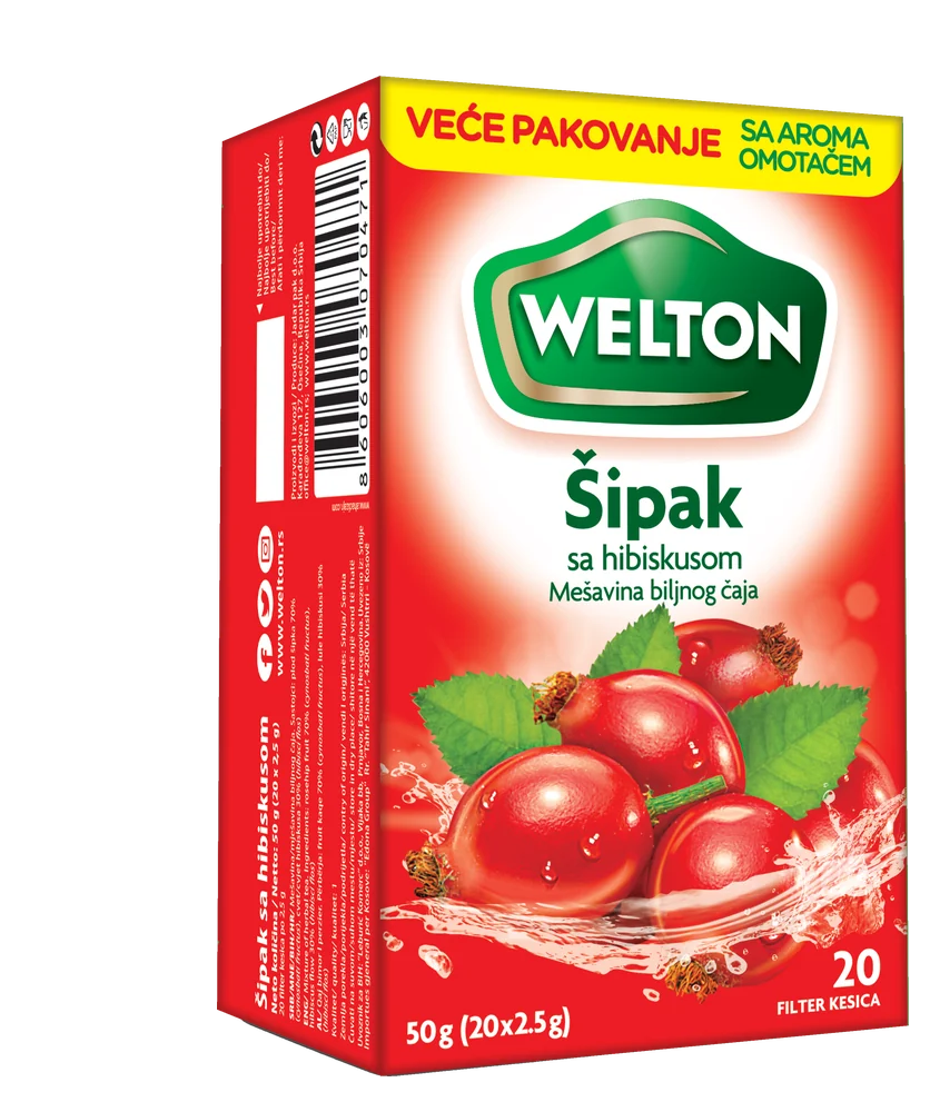 Šipak sa hibiskusom, premium pakovanje