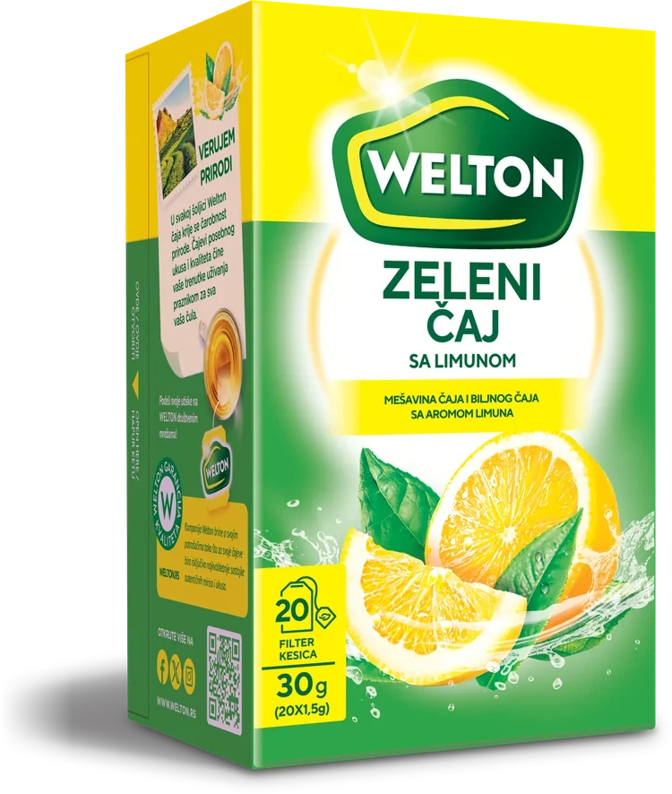 Zeleni čaj sa limunom